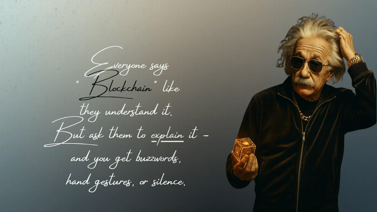 Einstein on blockchain