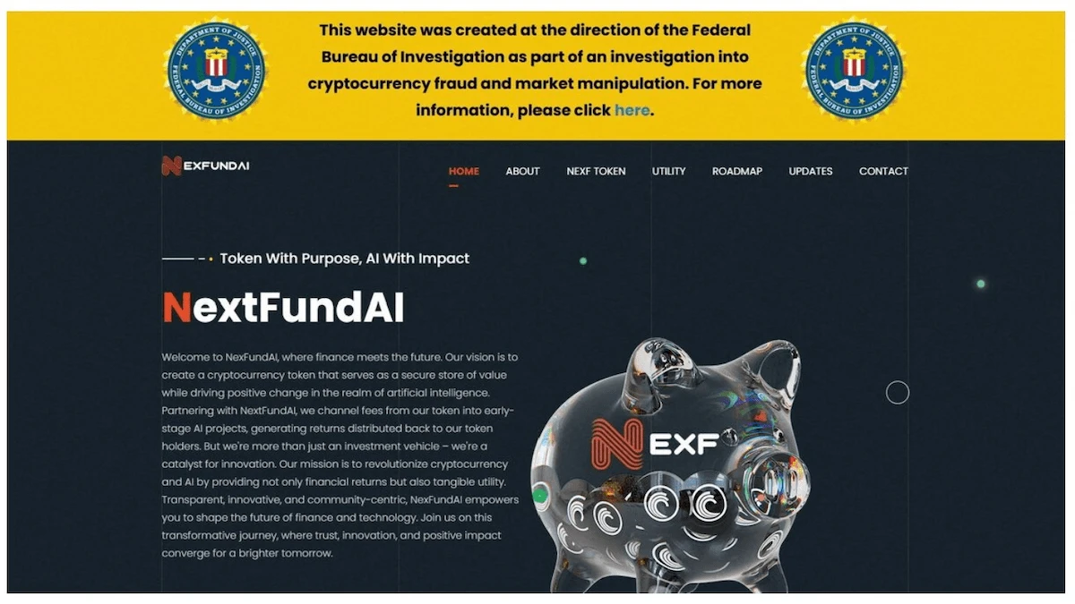 FBI Just Ran a Full-On Fake Token to Catch the Manipulators - Next fund sting